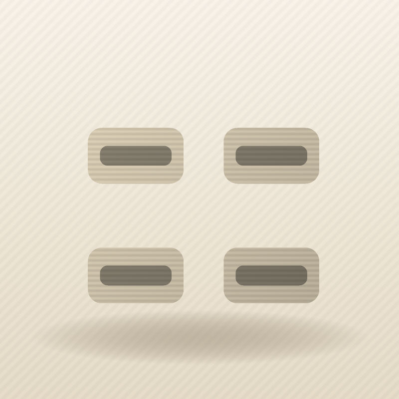 Cable clip strip